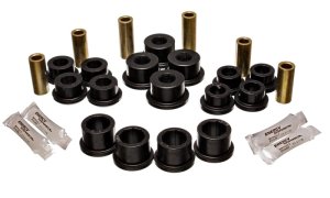 Mazda RX8 Bushing Kit - Rear - Energy Suspension - Hyper-Flex Performance Polyurethane - Black - `04-`07